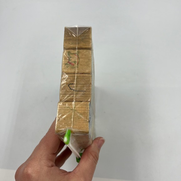 Vintage Disney Wooden Blocks Characters Alphabet Numbers 3 Sided - Picture 2 of 8